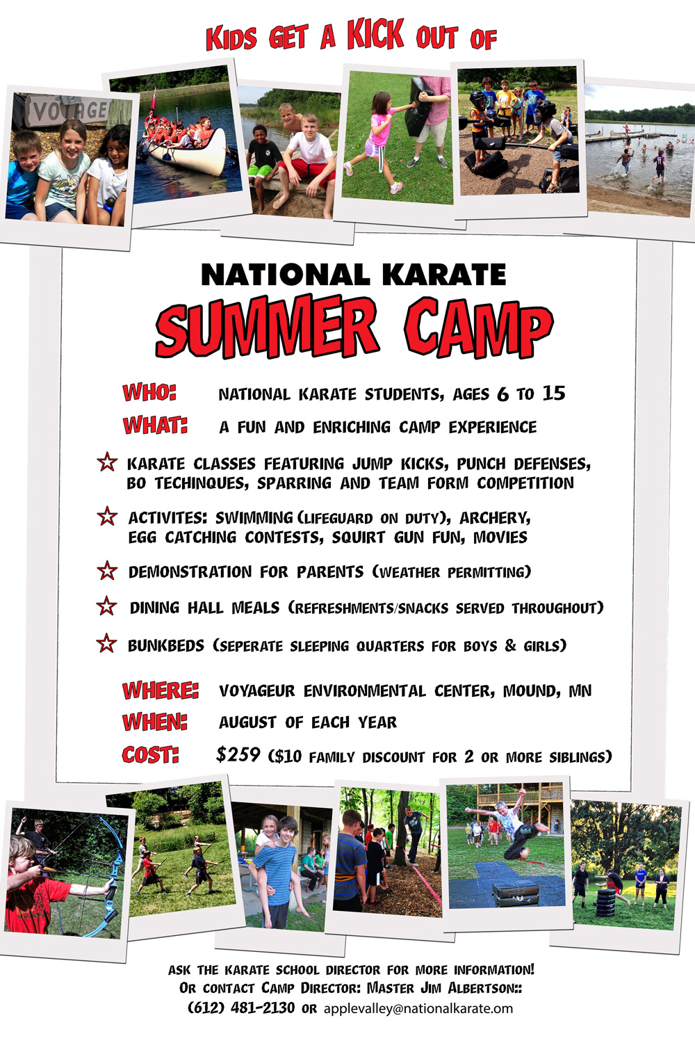 Summer Camps National Karate